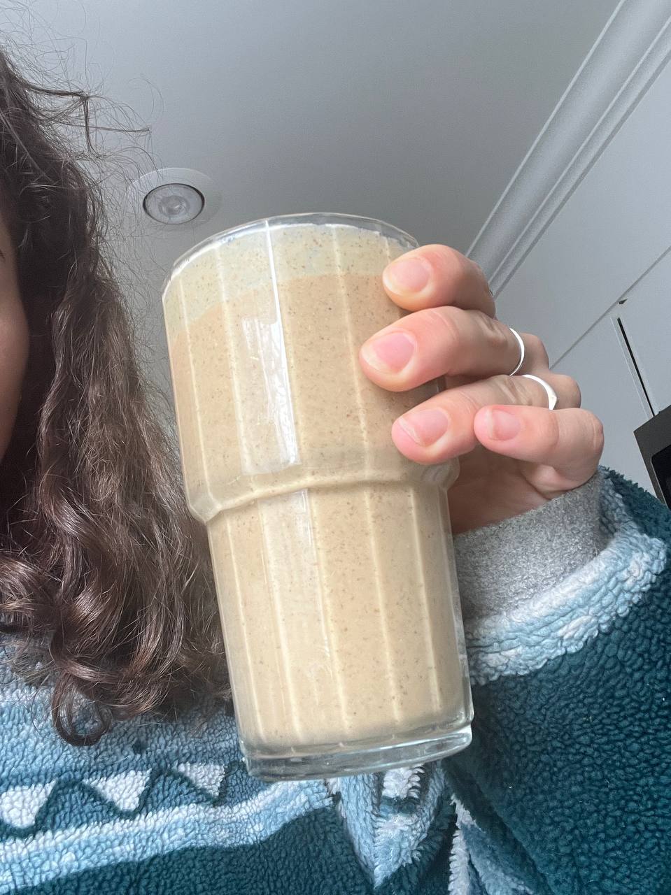 smoothie in glass