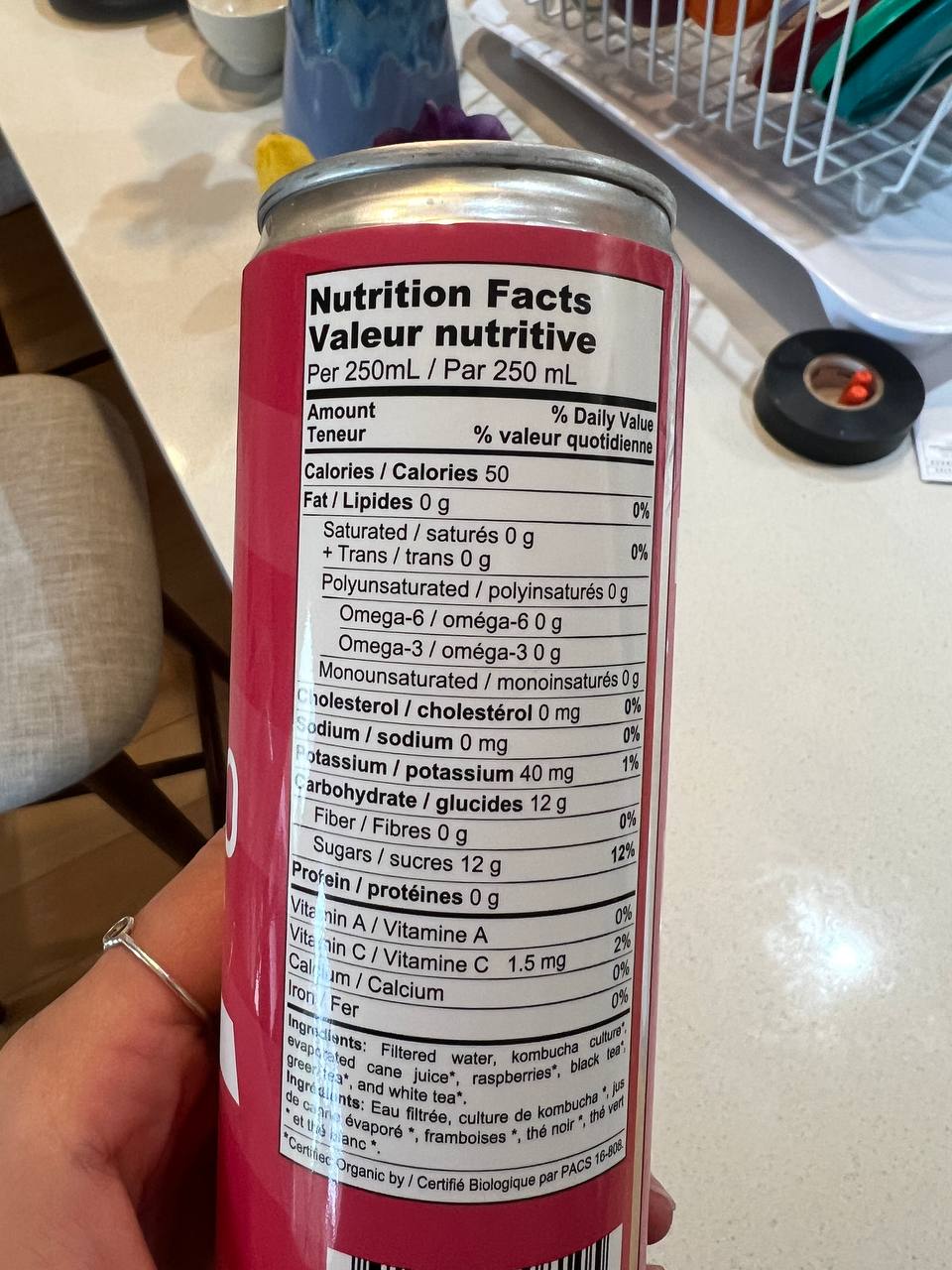 kombucha label